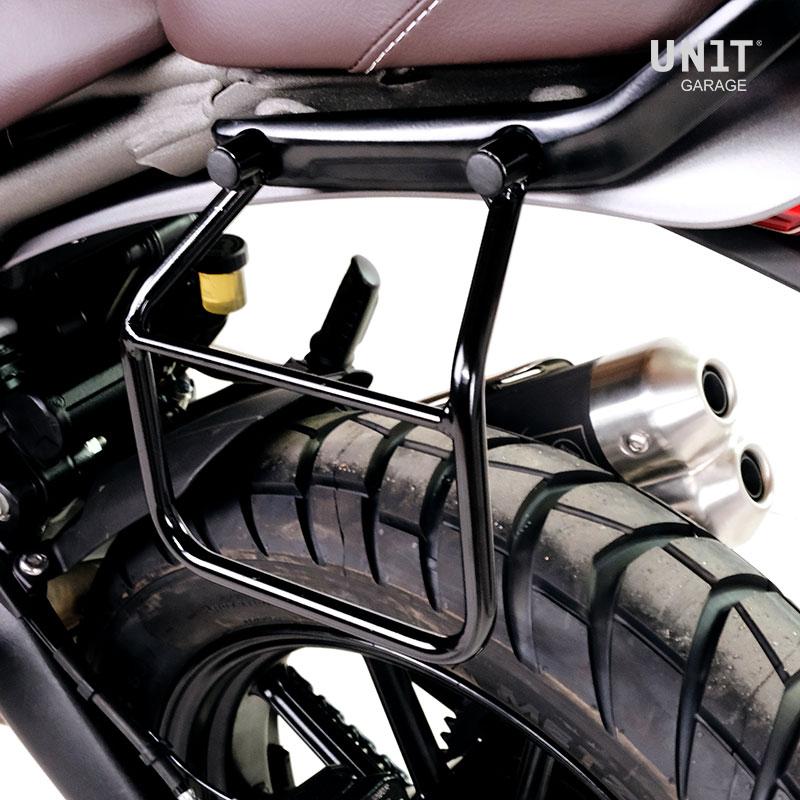 Garage zijtas houder links - Triumph Speed 400 / Scrambler 400