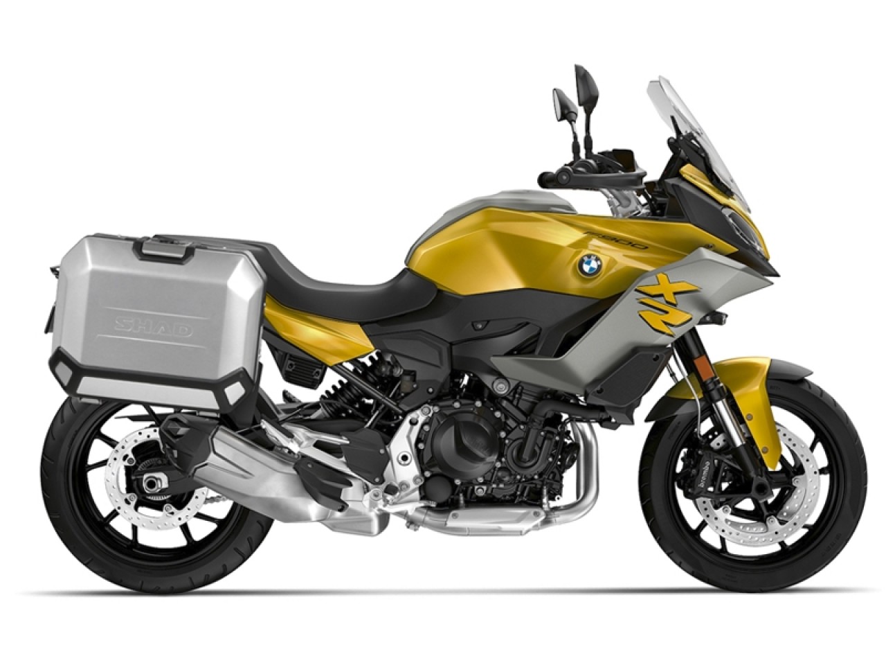 Shad zijkofferhouders 4P-systeem, zwart gelakt, voor BMW F 900 R / XR (20-)