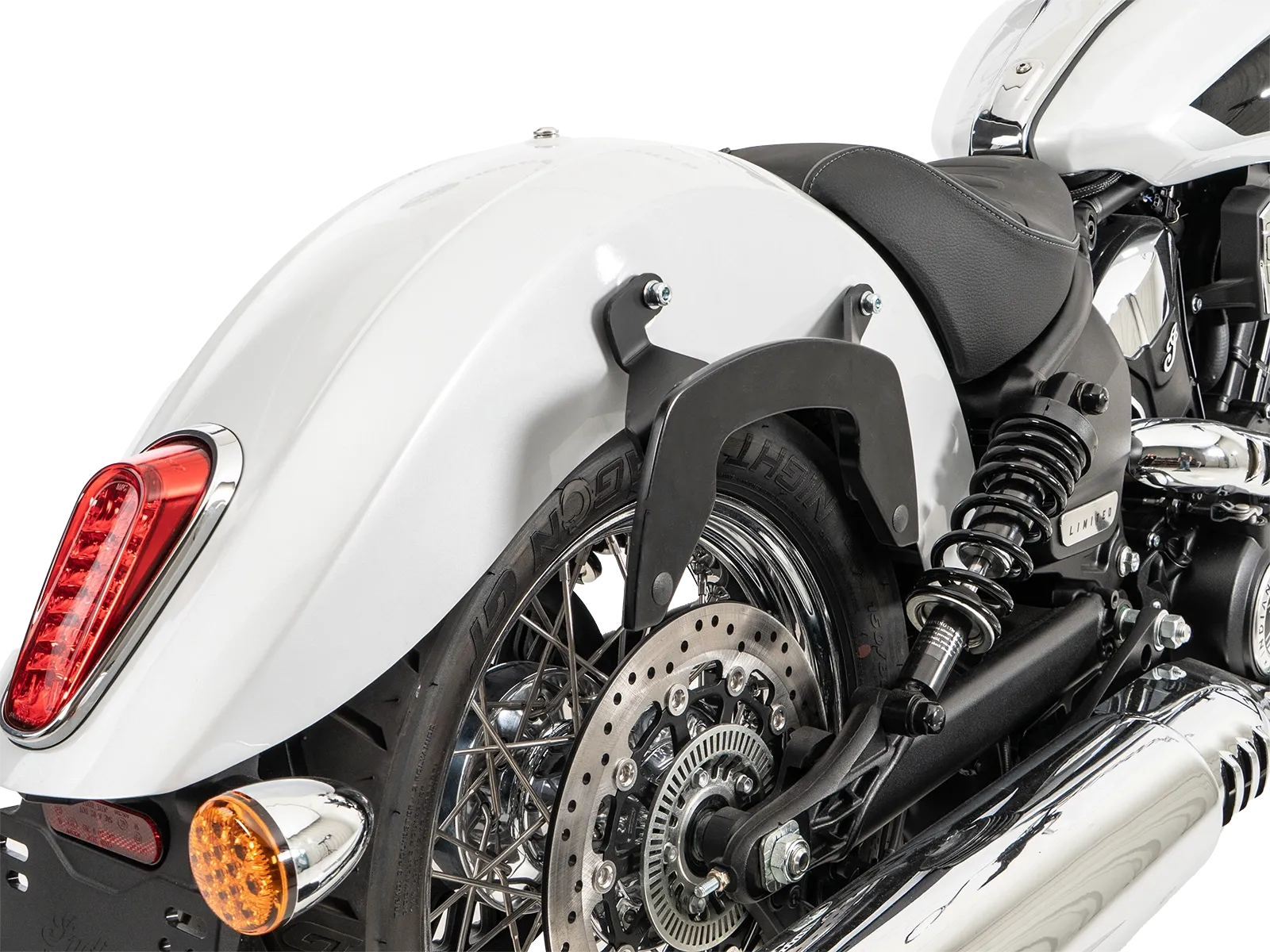C-Bow zijdrager zwart voor Indian Scout Classic 1250 (25-) Hepco & Becker