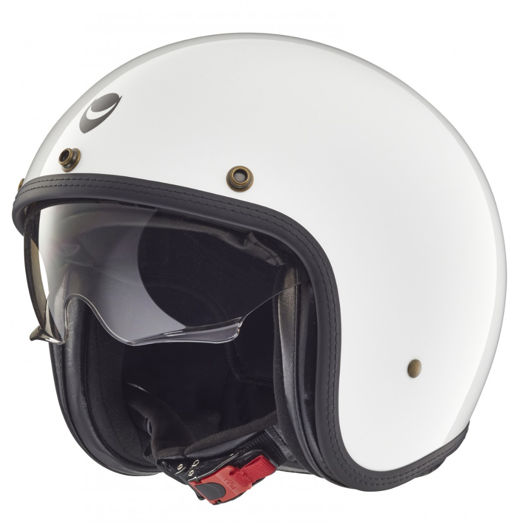 Helmo Milano Jet Helm, Audace, wit