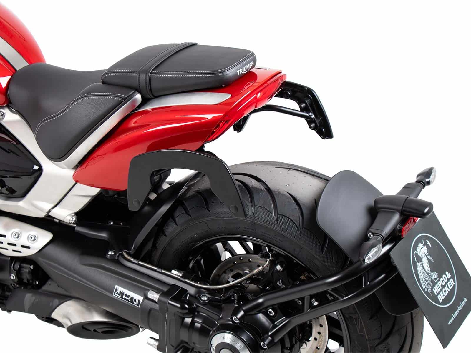 C-Bow zijdrager voor Triumph Rocket 3 R / GT (20-) Hepco & Becker