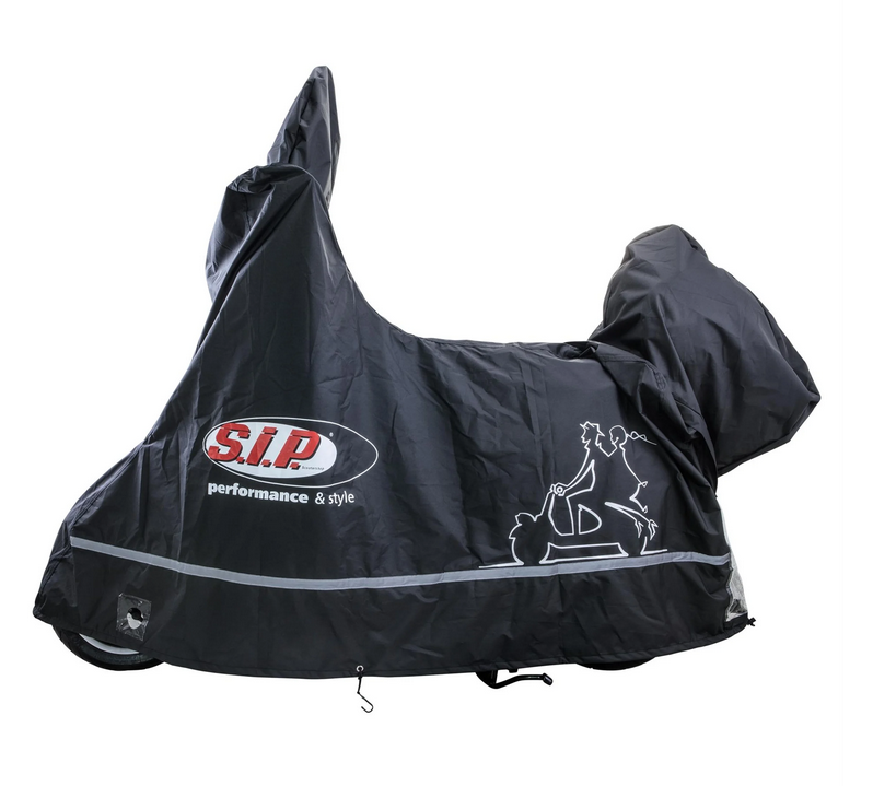Vouwgarage Outdoor PREMIUM 2.0 voor Vespa GTS/GTV/GT, maat XL, zwart