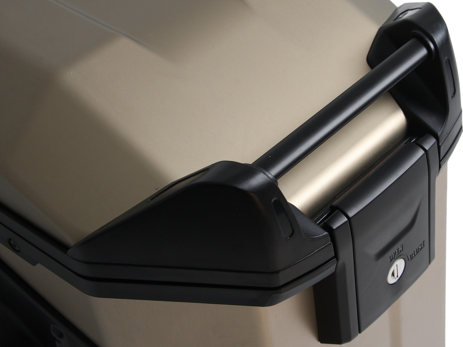 Xceed zijkoffer 38 liter titanium Hepco & Becker