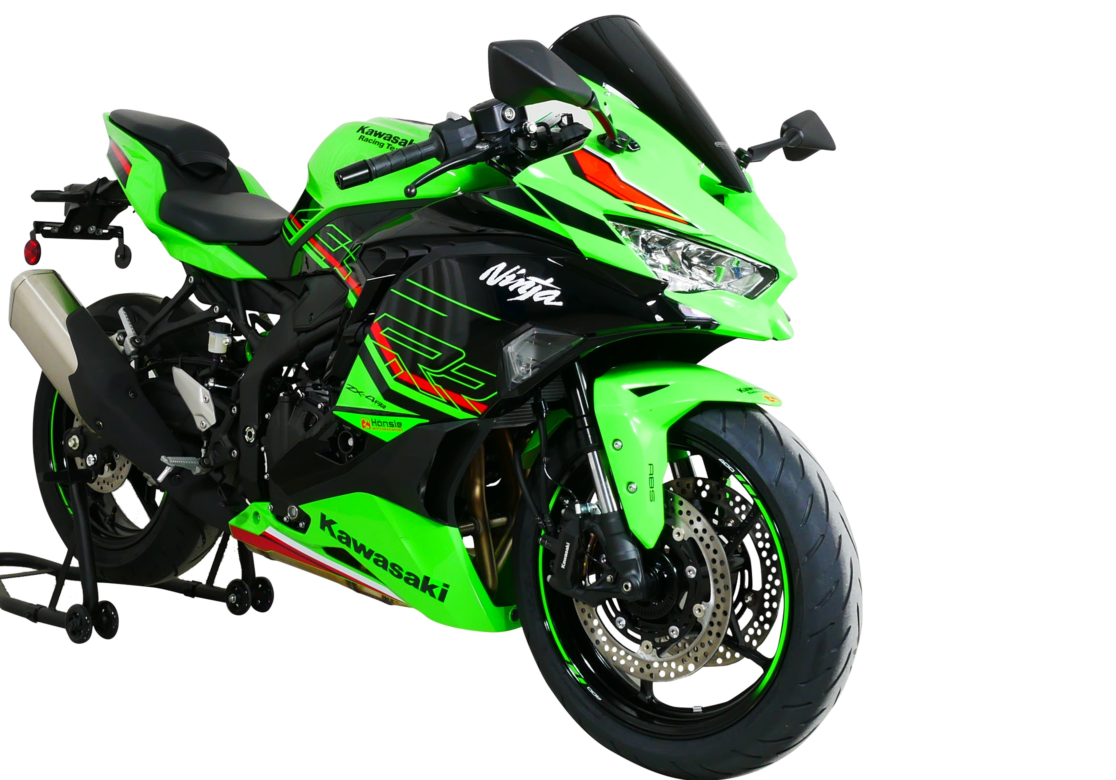 MRA Racing windscherm "R" zwart voor Kawasaki ZX-4 R / ZX- 4 RR (24-)