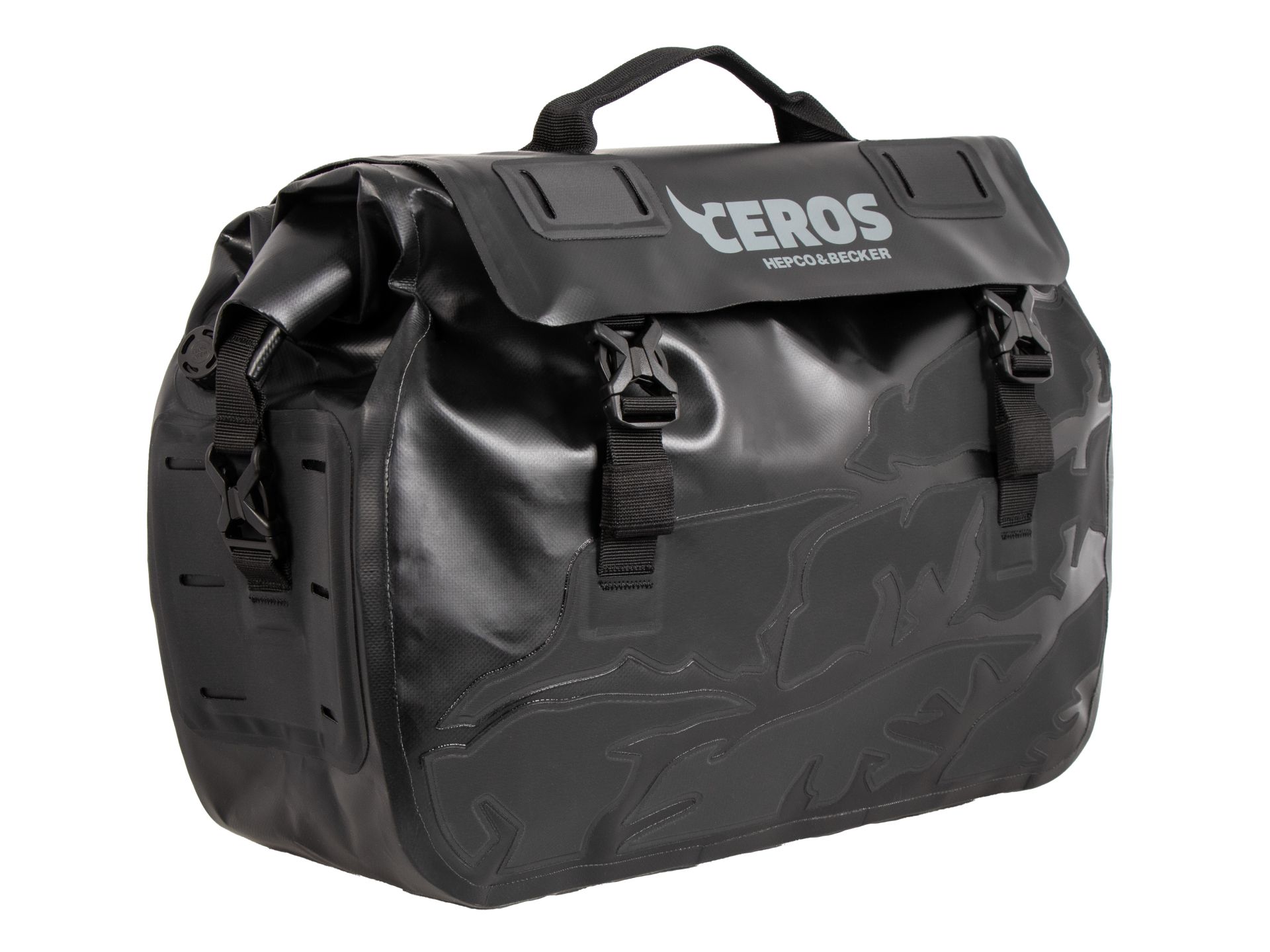 Set zijtassen Ceros voor C-Bow-drager van Hepco & Becker