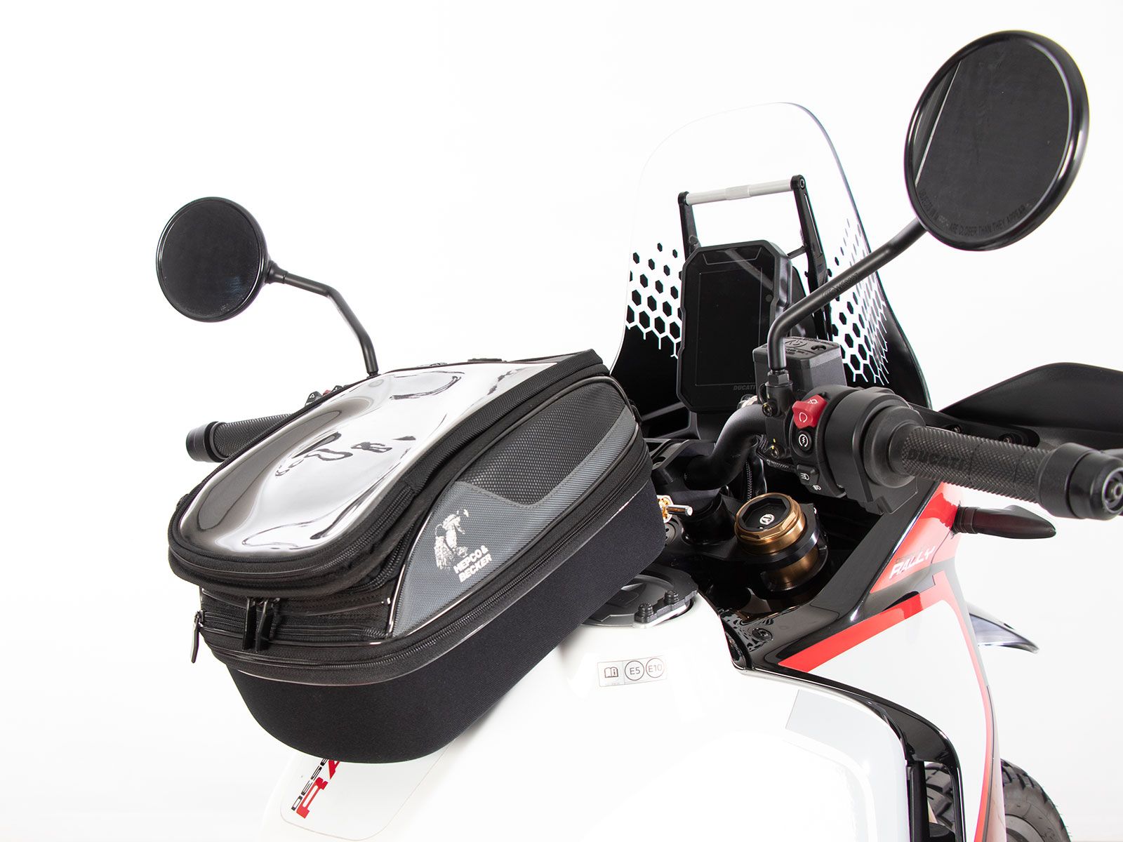 Basistankring incl. tanktasslot voor Ducati DesertX Rally (24-) Hepco & Becker