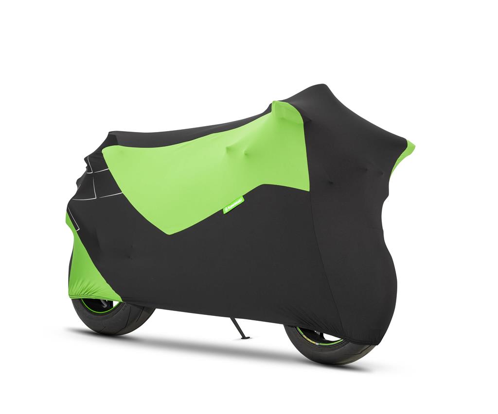 Motorzeil groen/zwart Origineel Kawasaki