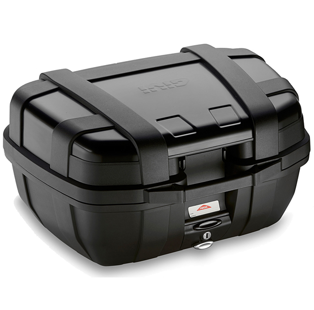 Trekker 52 liter MONOKEY topkoffer met aluminium deksel zwart Givi