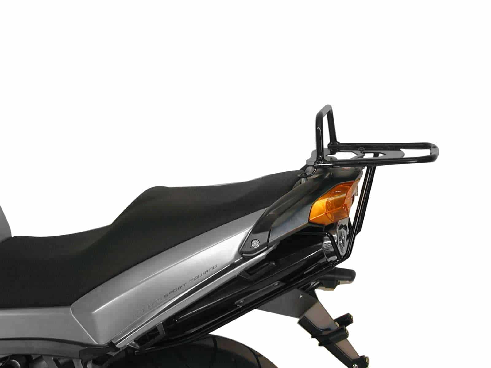 Buisvormige bagagedrager topkoffer zwart voor Aprilia RST 1000 Futura (01-03) Hepco & Becker