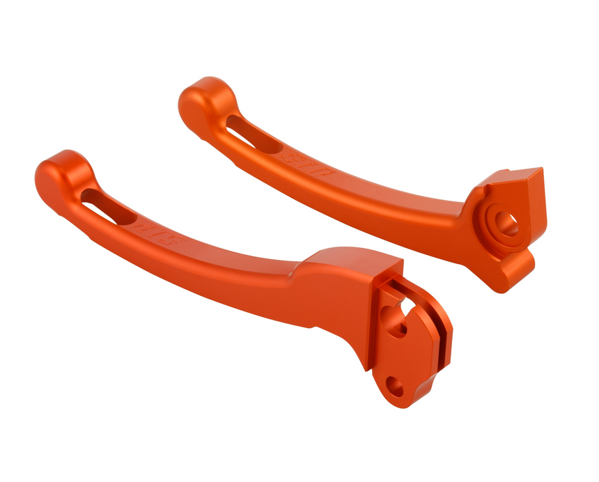 Sport hendelset koppeling/rem voor Vespa PX 125-200ccm, HBZ Grimeca, rechts/links, oranje mat