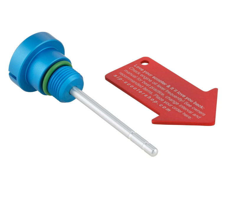 Olievuldop motorolie voor Vespa GTS Super 125cc 4T LC Euro 3 (09-16), blauw mat