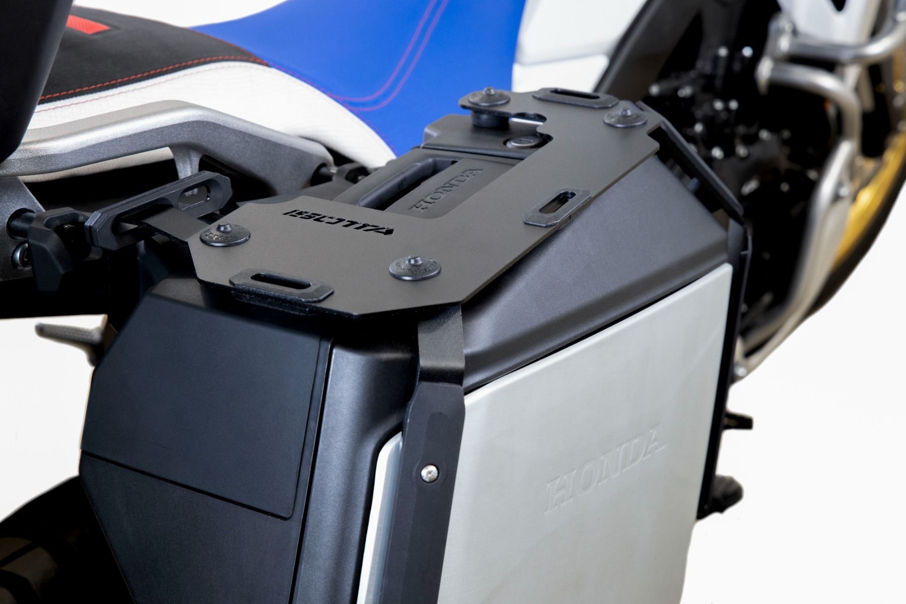 Bagagerek voor zijkoffers Honda XL 750 Transalp /NT 1100 /ADV 750 /NC 750 X, aluminium, zwart