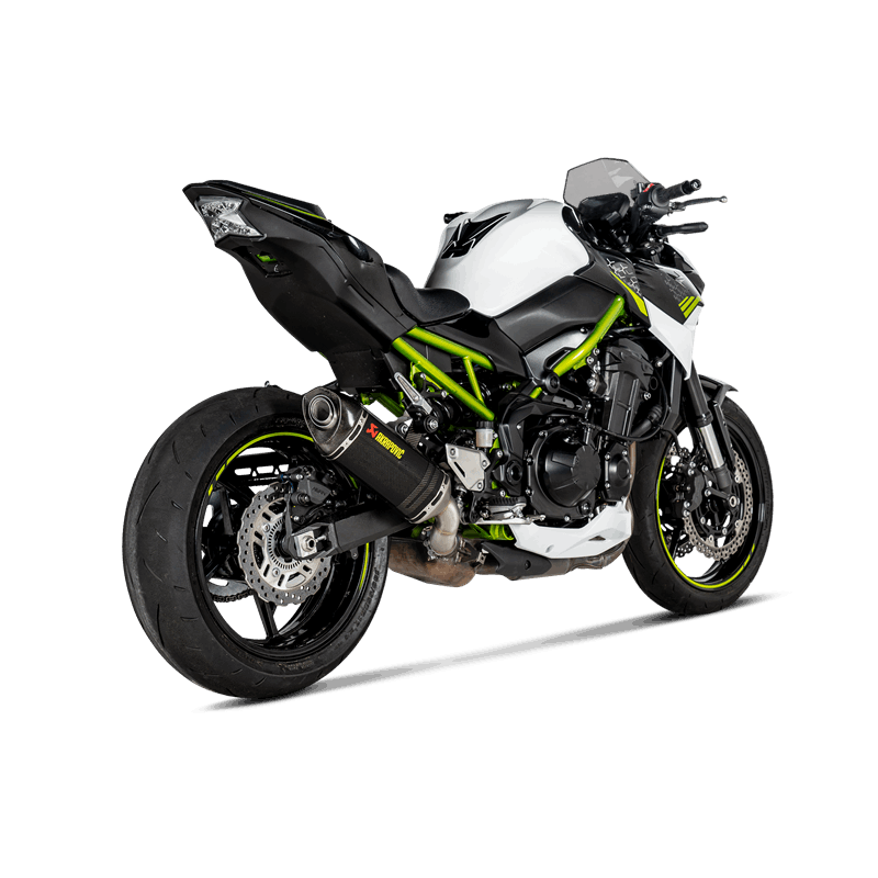 Akrapovic Slip-On Line (Carbon) uitlaat voor Kawasaki Z900 A2 modeljaar 2018-2021