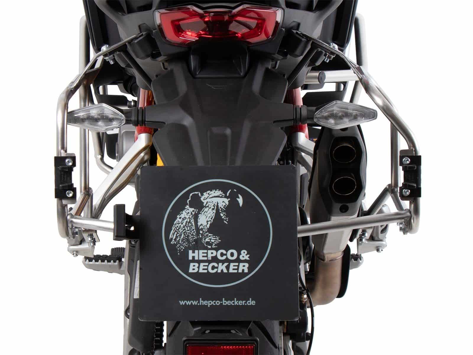 Kofferdragerset Cutout incl. kofferset Xplorer Cutout zwart voor Ducati Multistrada V4 /S (25-)