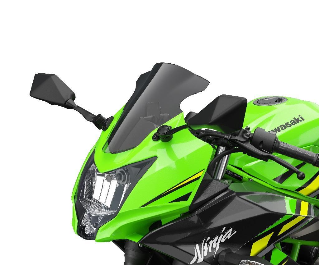 Getint windscherm voor Kawasaki Ninja 125 (19-) Origineel