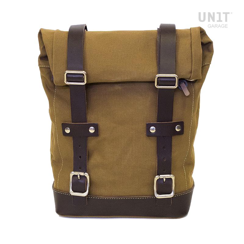 Canvas zijtas 10L-14L - Beige/Bruin - Eenheid Garage