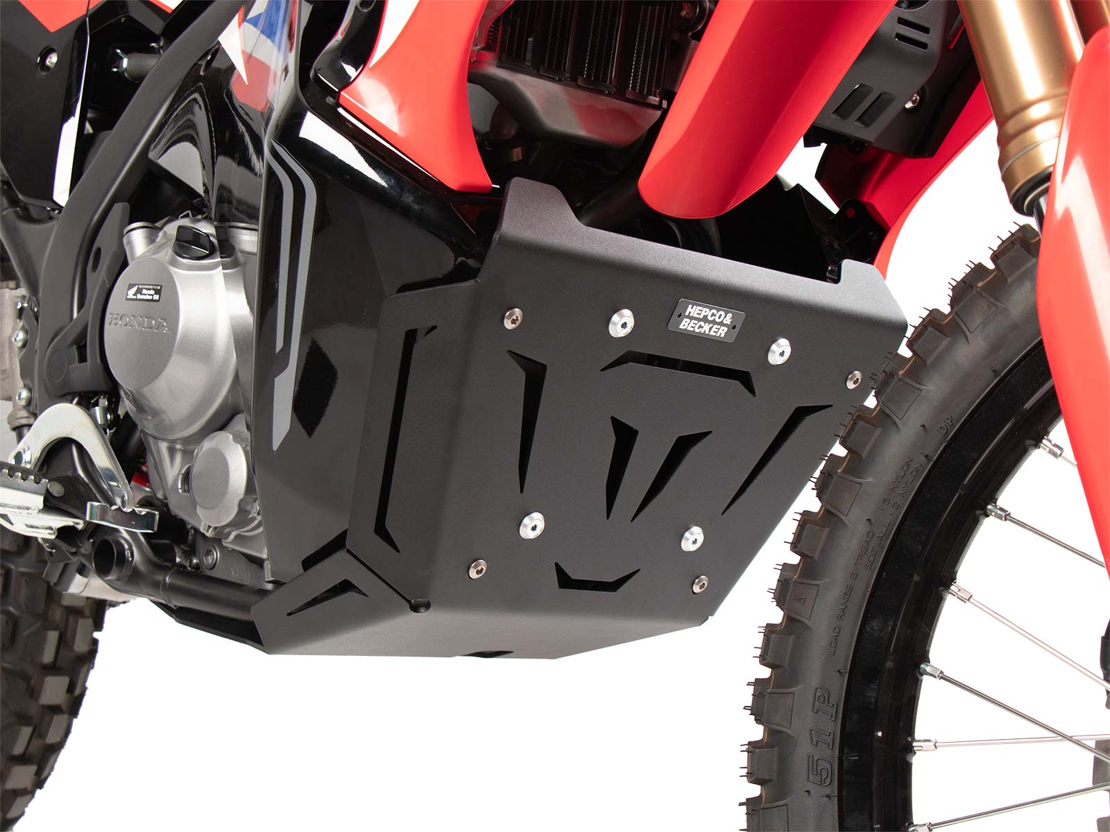 Motorbeschermplaat voor Honda CRF 300 Rally (21-) Hepco & Becker