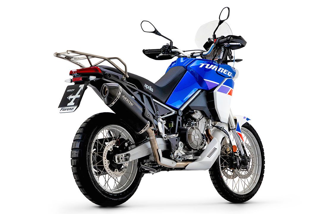 ARROW uitlaat SONORA DARK voor Aprilia Tuareg 660 (22-)