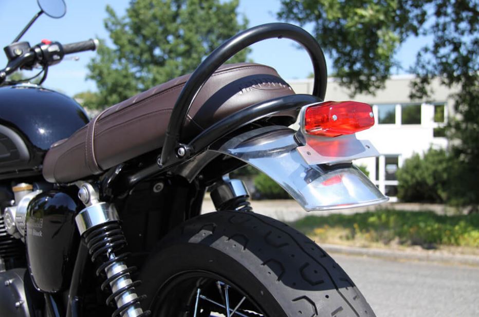 LSL aluminium spatbord Street Twin, achteraan