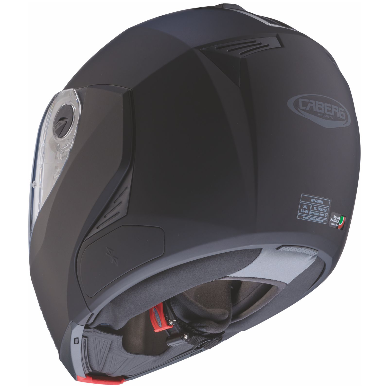 Caberg oversize helm Sintesi, mat zwart