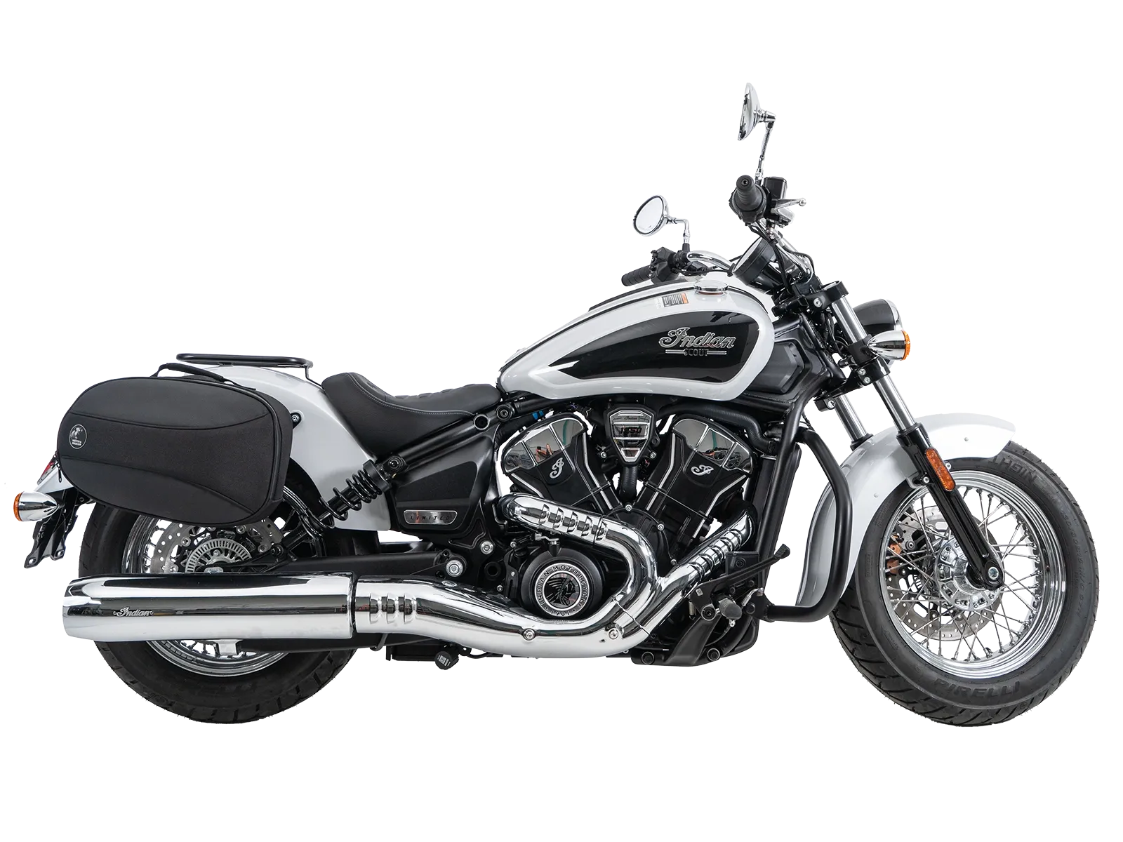 C-Bow zijdrager chroom voor Indian Scout Classic 1250 (25-) Hepco & Becker