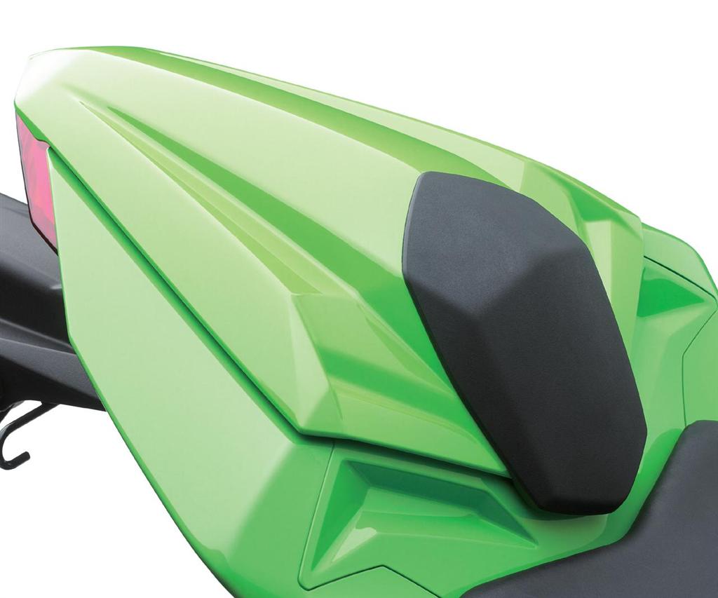 Begeleiderszadel Hoes Lime Groen Ninja300 2015 Origineel Kawasaki