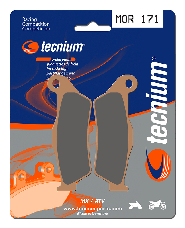 Tecnium Racing MX/ATV gesinterd metalen remblokken - MOR171