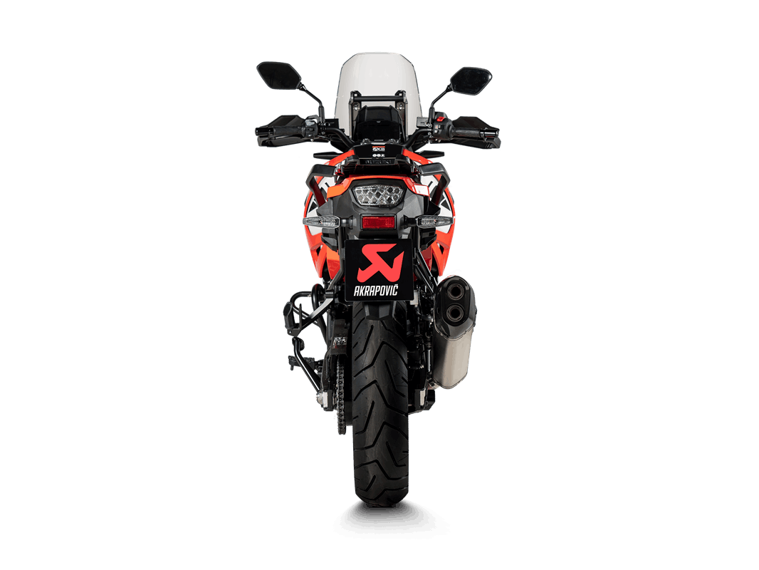 Akrapovic Slip-On Line (Titanium) uitlaat voor Suzuki V-Strom 1000 (14-18) en V-Strom 1050 ab (20-23)