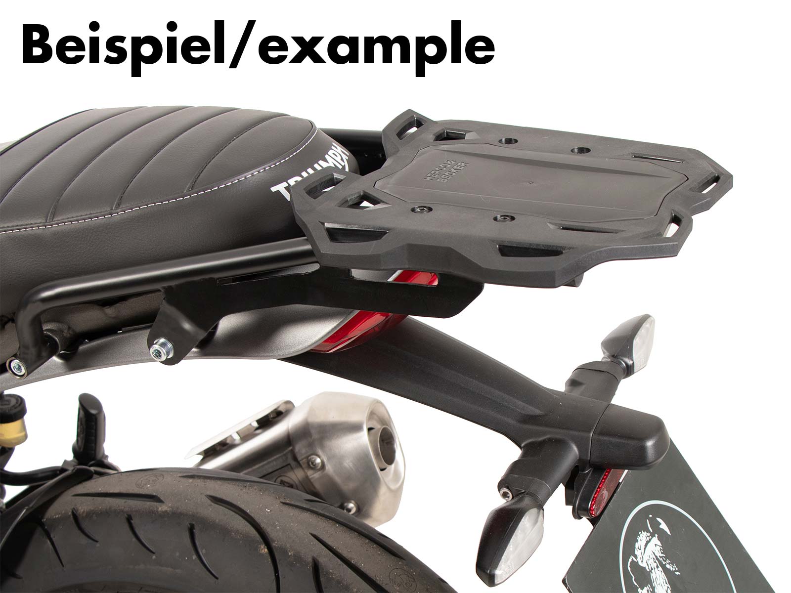 Smartrack achterdrager zwart voor Honda CB 750 Hornet (23-) Hepco & Becker