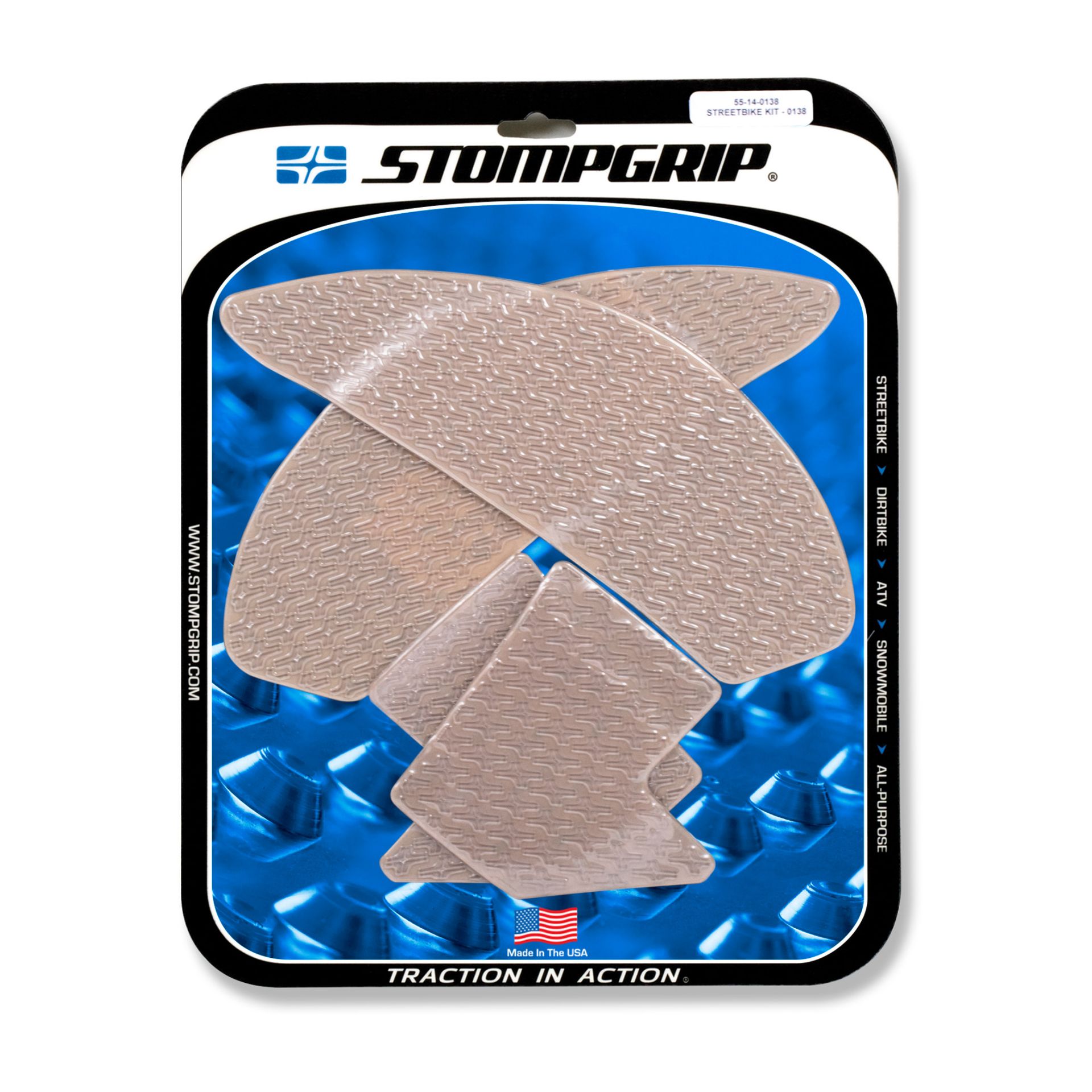 Stompgrip clear Icon voor Yamaha MT-10 (2017-2021)