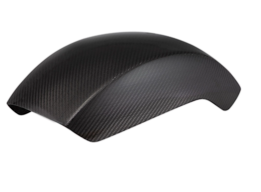Spatbord EVO II voor Vespa PX 80-200ccm, klein, carbon, transparant