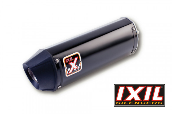 IXIL roestvrijstalen achterdemper HEXOVAL XTREM voor Honda CB 600 F Hornet (My.07-13) / CBR 600 F (My.11-13)