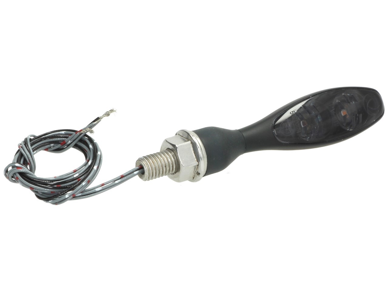 Kellermann knipperlicht, achterlicht en remlicht, Micro 1000 DF Dark, staal, LED, HL/HR, 12 V, mat zwart