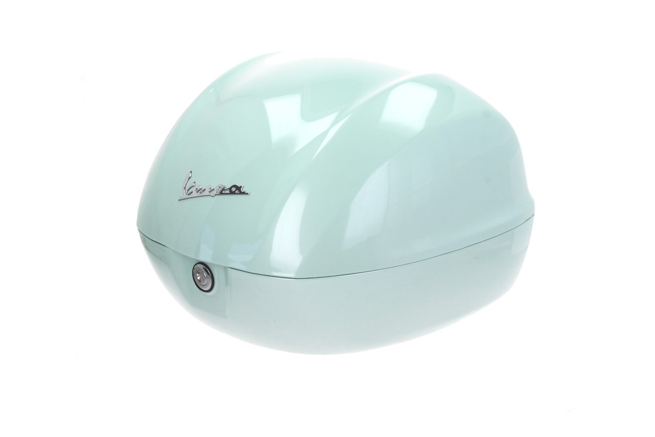 Originele topkoffer 32 l. voor Vespa Primavera / GTS (Verde Amabile / Latte Menta 350/A)