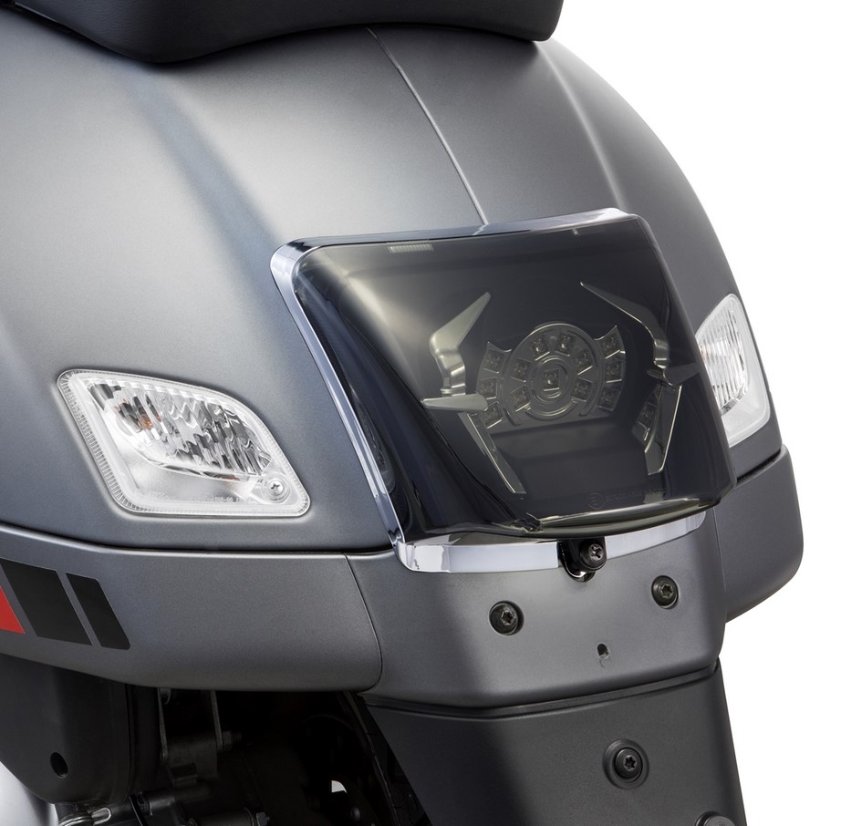 Frame achterlicht conversie voor Vespa GTS/GTS Super/GTV 125-300cc ('14-'18), chroom