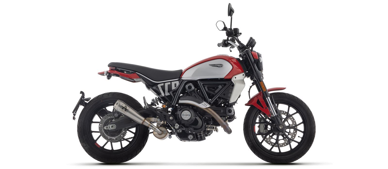 ARROW uitlaat PRO-RACE roestvrij staal voor Ducati Scrambler 800 (23-)