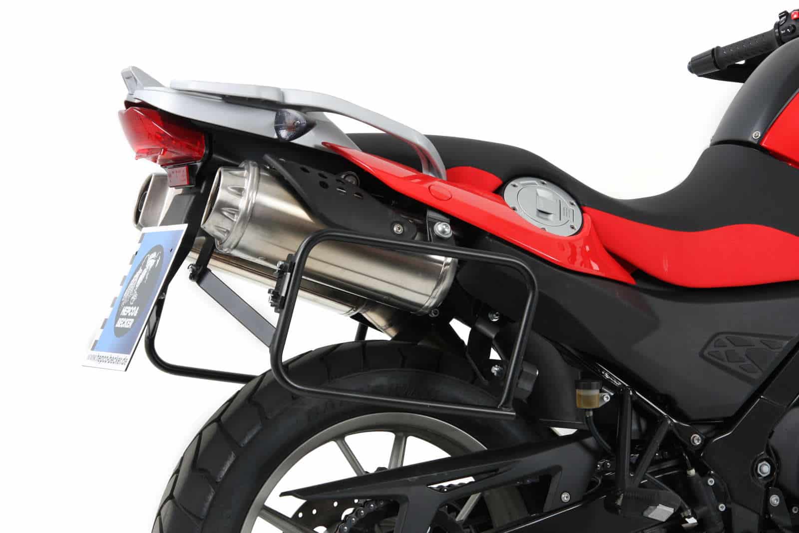 Zijkofferhouder Lock-it zwart voor BMW G 650 GS (11-16)/Sertao (12-16) Hepco & Becker
