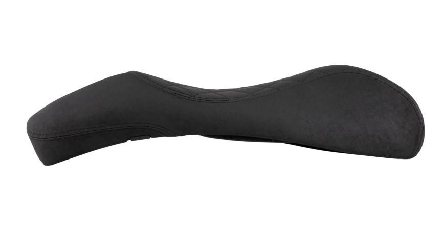 Sportzadel "Black Editiont" voor Vespa GTS/GTS Super/GTV 125-300ccm (14-), zwart gewatteerd