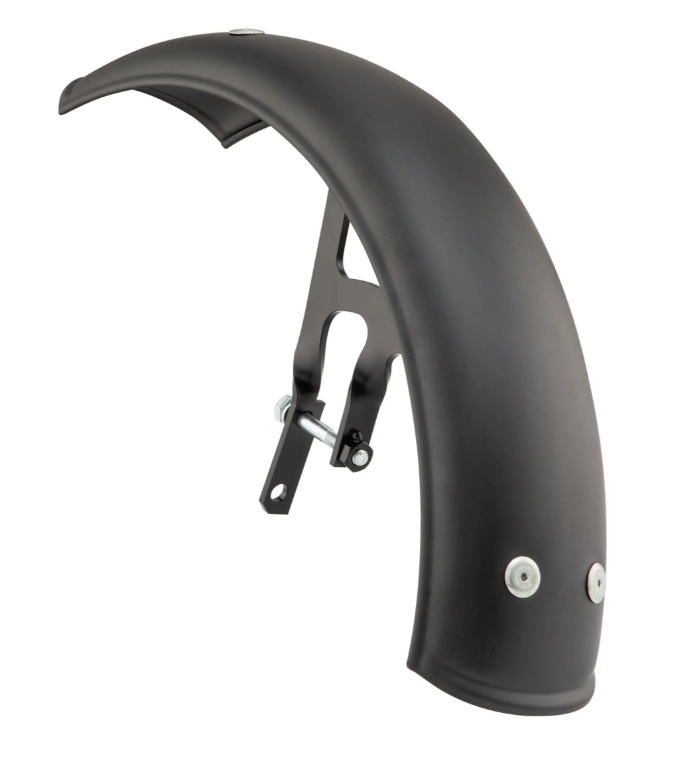 Spatbord Garelli voor Vespa PX 80-200ccm, metaal, mat zwart