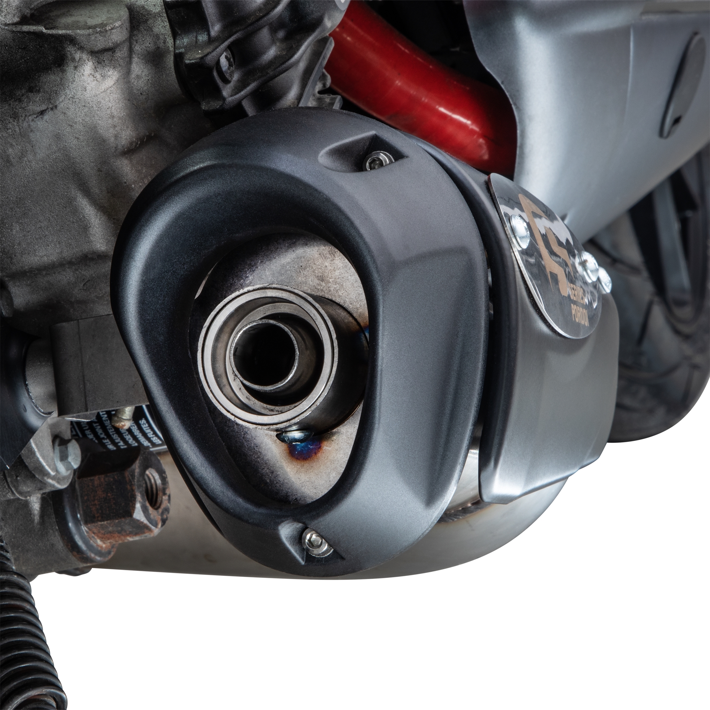 Racing uitlaat voor Vespa GTS/GTS Super/GTV/GT 60 125-300cc d.w.z., 4T, LC, roestvrij staal