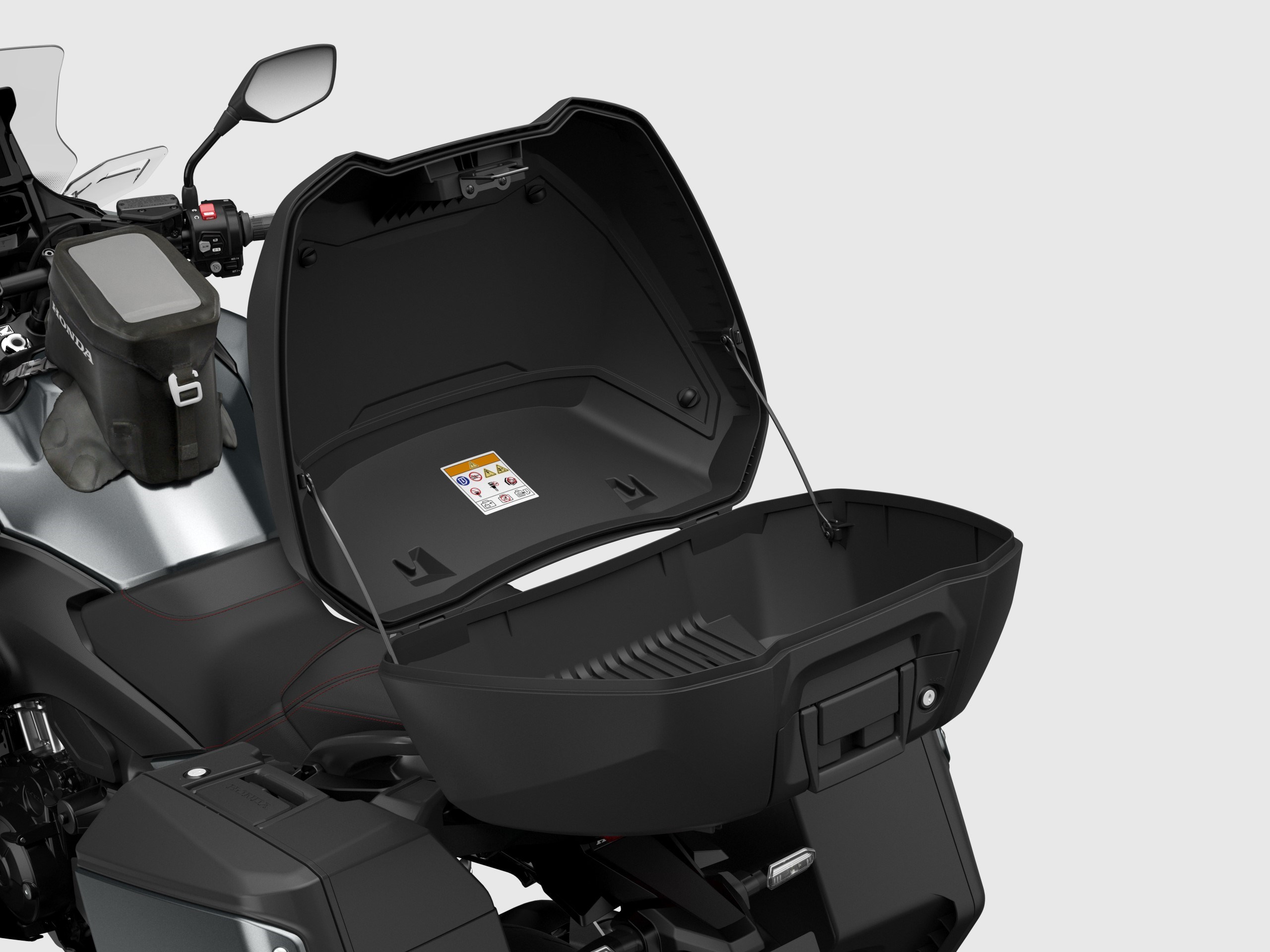 Topkofferset *NH-B53P* Parelglans wit voor Honda NT 1100 (22-) Origineel