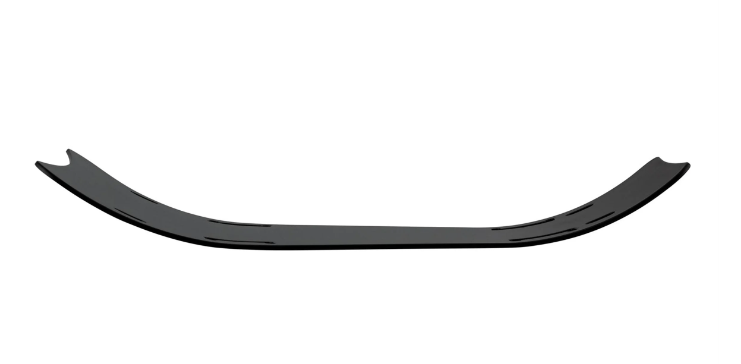 Bagagerek step-through Voetplaat 2.0 voor Vespa GTS/GTS Super/GTV/GT, glanzend zwart