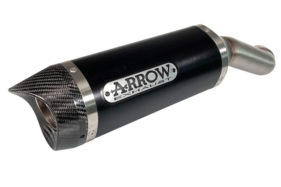 ARROW STREET THUNDER DARK uitlaat voor Kawasaki Z 900 (20-)