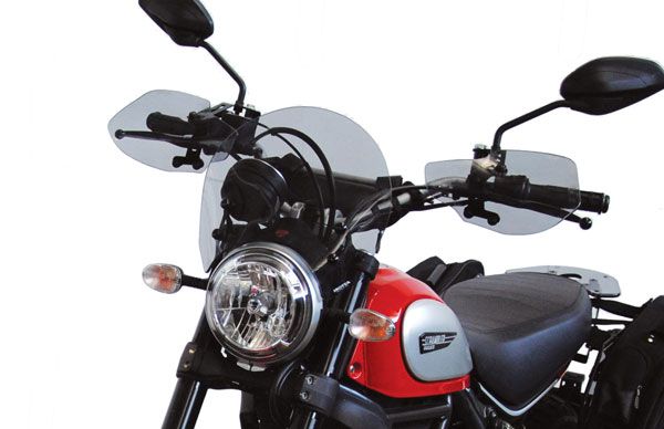 Handbeschermers voor Ducati Scrambler 800 (15-16) /Desert Sled (17-20), paar