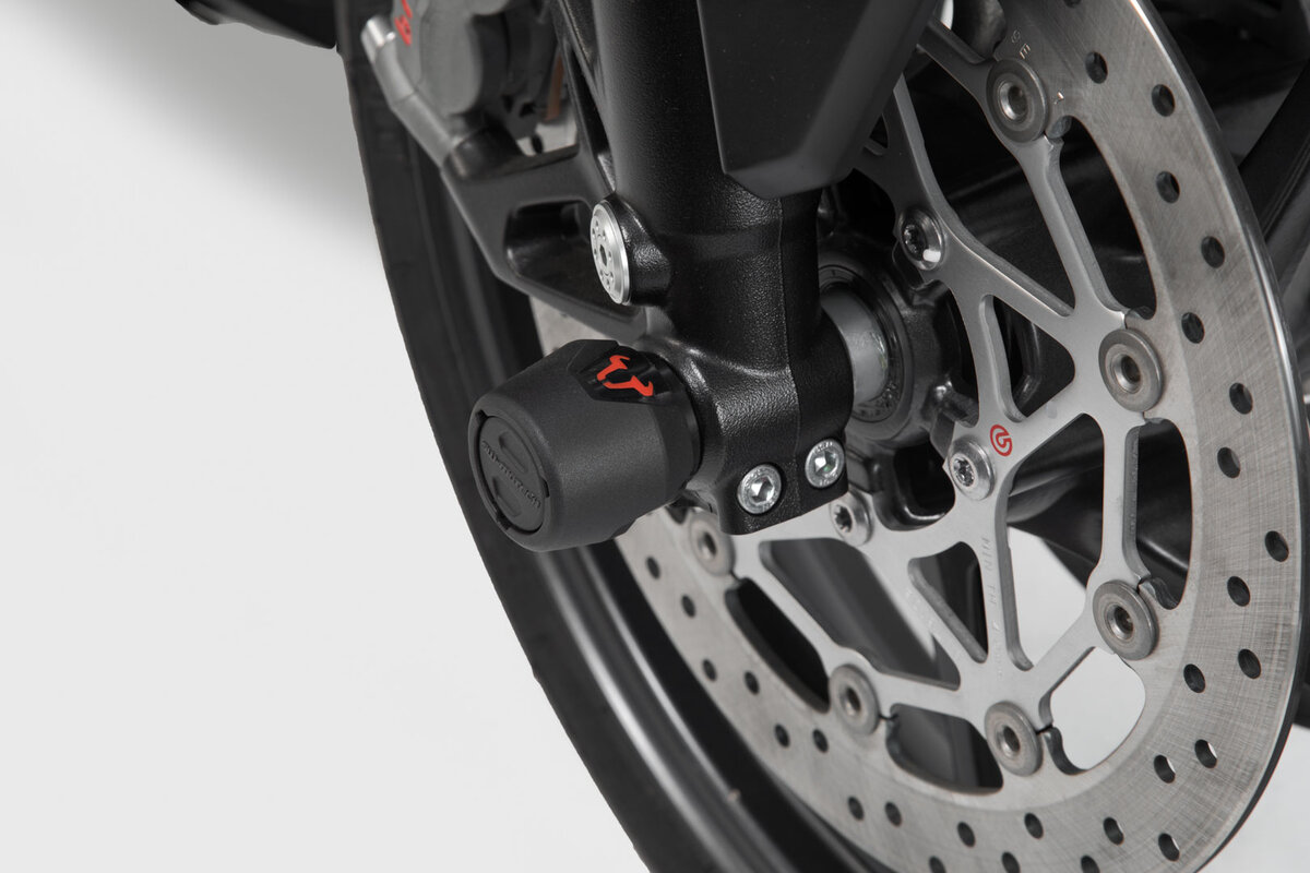 SW-Motech SW Motech crash pad kit voor vooras Suzuki V-Strom 1000 /1050, Yamaha MT-10 /SP