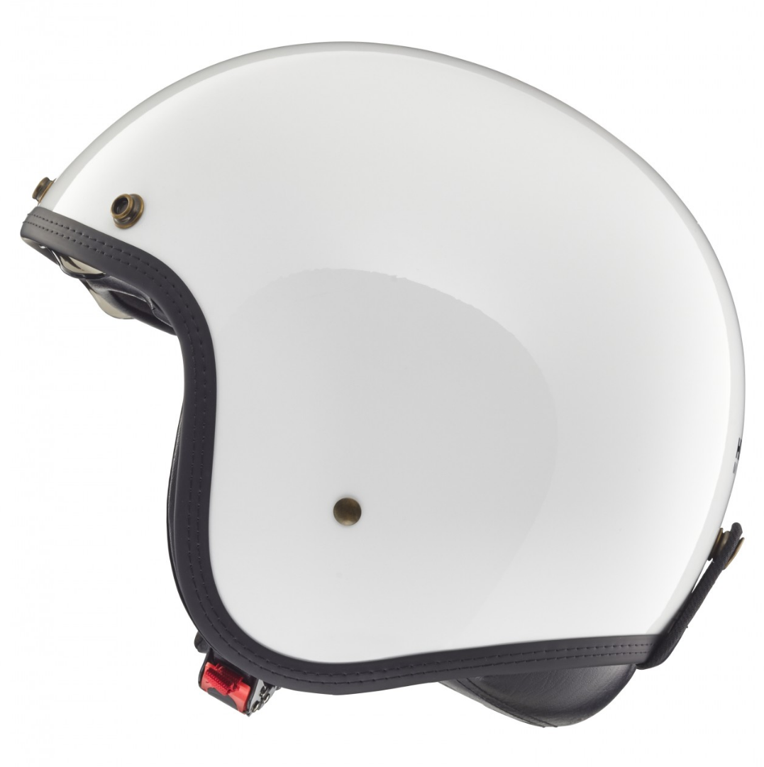 Helmo Milano Jet Helm, Audace, wit