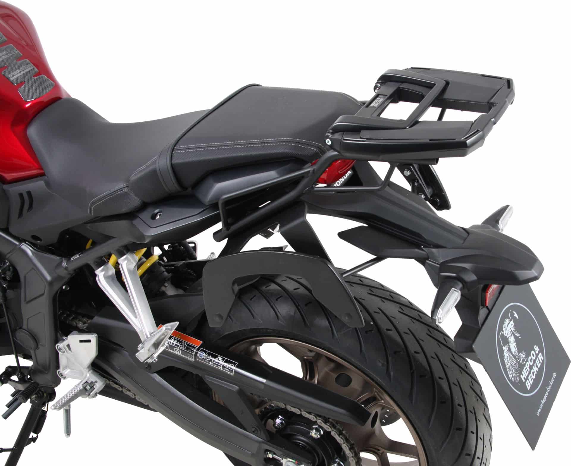 Easyrack topkoffer zwart voor Honda CBR 650 R (19-20) Hepco & Becker