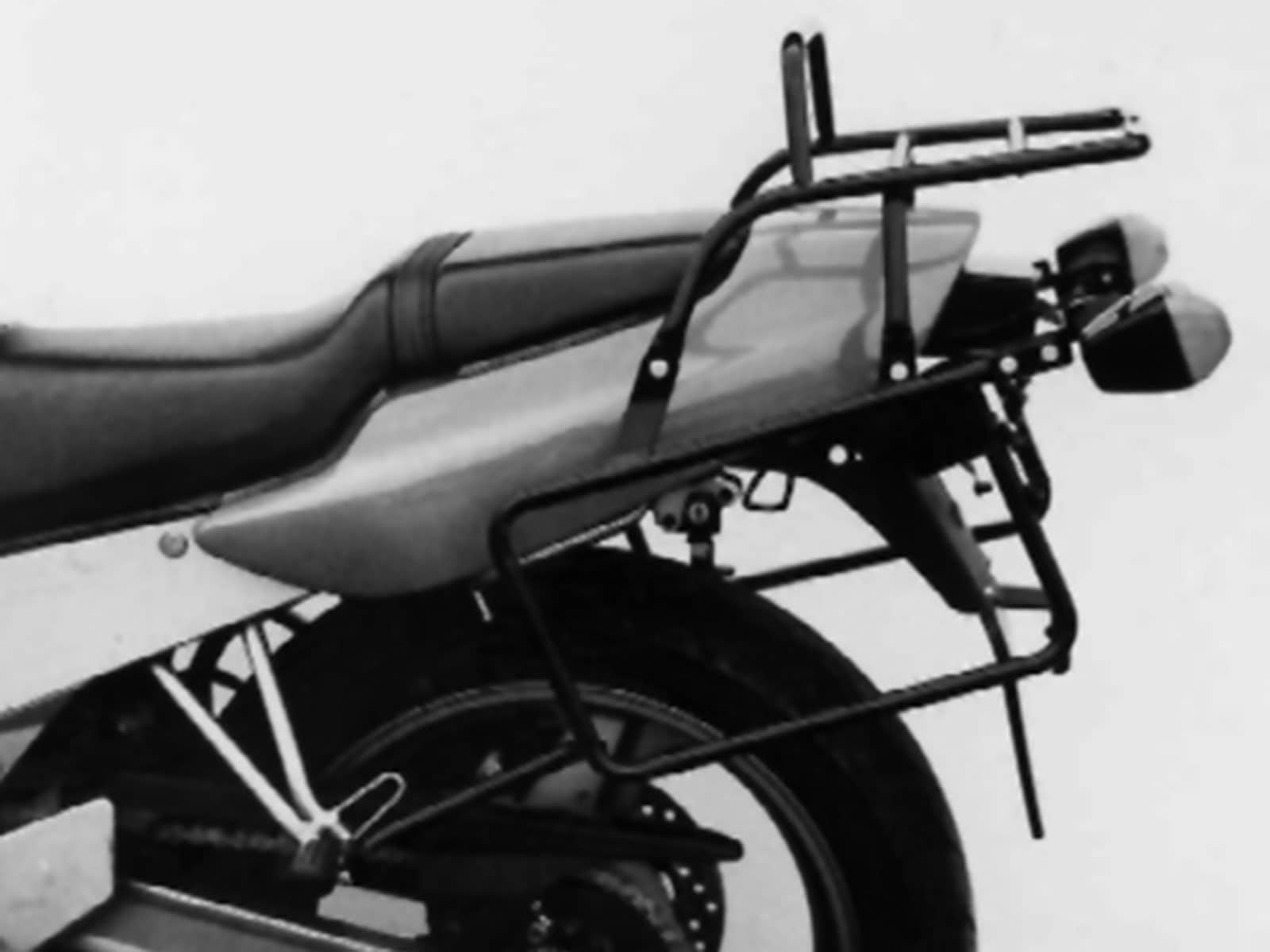 Buisvormige bagagedrager topkoffer en zijkoffer voor Honda CB 1 (89-91) Hepco & Becker