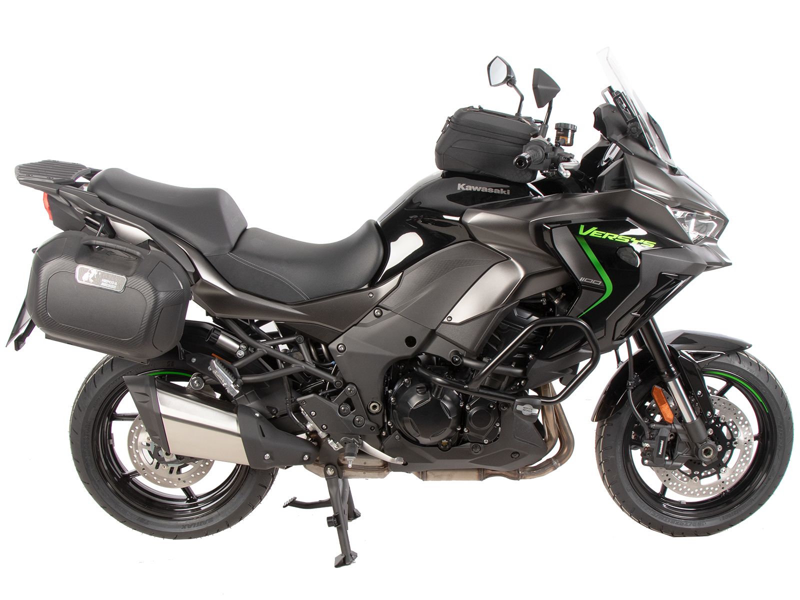 C-Bow zijdrager zwart voor Kawasaki Versys 1100 /SE (25-) Hepco & Becker