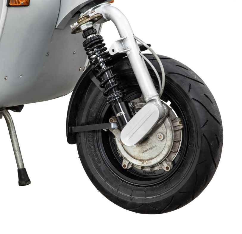 Spatbord Garelli Race EVO II voor Vespa PX 80-200ccm, GFK, zwart